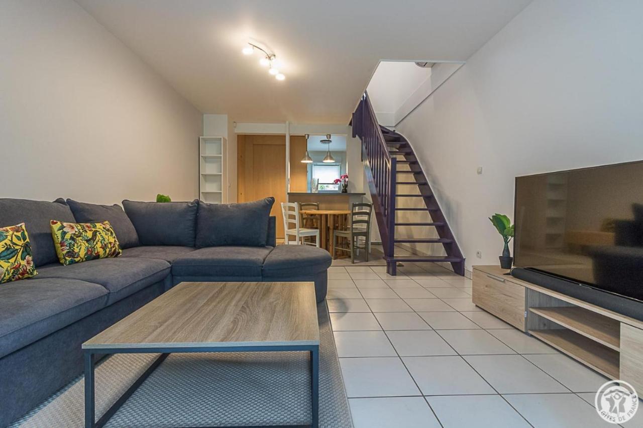 Duplex Casita Mia Chez Myriam Gite 3 Etoiles Climatise 4 Adultes 2 Chambres 3 Lits Terrasse Jardin Gragnague المظهر الخارجي الصورة
